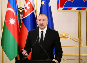 Azərbaycan və Slovakiya Prezidentləri mətbuata bəyanatlarla çıxış ediblər