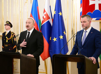 Azərbaycan və Slovakiya Prezidentləri mətbuata bəyanatlarla çıxış ediblər