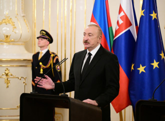 Azərbaycan və Slovakiya Prezidentləri mətbuata bəyanatlarla çıxış ediblər