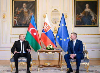 Prezident İlham Əliyevin Slovakiya Prezidenti ilə təkbətək görüşü olub