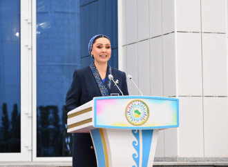 Heydər Əliyev Fondunun vitse-prezidenti Leyla Əliyeva Türkmənistanda Qayğıya ehtiyacı olan uşaqlara yardım üzrə xeyriyyə Fondunun Avaza filialının açılış mərasimində iştirak edib