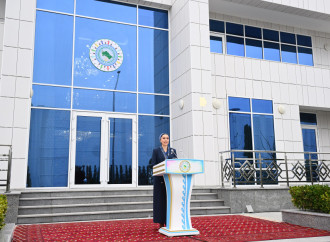 Heydər Əliyev Fondunun vitse-prezidenti Leyla Əliyeva Türkmənistanda Qayğıya ehtiyacı olan uşaqlara yardım üzrə xeyriyyə Fondunun Avaza filialının açılış mərasimində iştirak edib