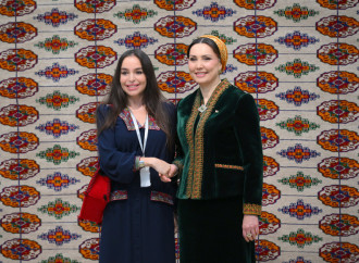 Heydər Əliyev Fondunun vitse-prezidenti Leyla Əliyeva Türkmənistanda beynəlxalq konfransda iştirak edib