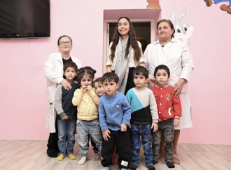 Heydər Əliyev Fondunun vitse-prezidenti Leyla Əliyeva Səhiyyə Nazirliyi 5 saylı Uşaq Vərəm Sanatoriyasını ziyarət edib