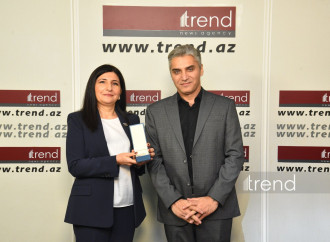 Trend əməkdaşları “Azərbaycan milli mətbuatının 150 illiyi” medalı ilə təltif olunublar
