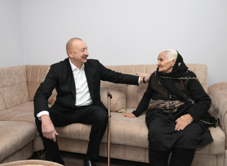 Prezident İlham Əliyev Xankəndinin Kərkicahan qəsəbəsində olub