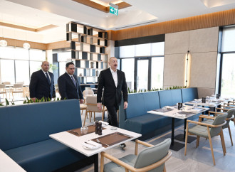 Prezidenti İlham Əliyev Ağdam şəhərində “Hilton Garden Inn Agdam” hotelinin açılışında iştirak edib
