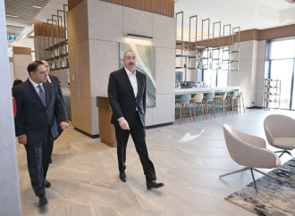 Prezidenti İlham Əliyev Ağdam şəhərində “Hilton Garden Inn Agdam” hotelinin açılışında iştirak edib