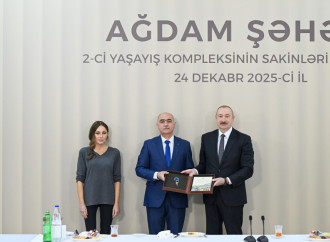 Prezident İlham Əliyev və Birinci xanım Mehriban Əliyeva Ağdamda 2-ci yaşayış kompleksinin açılışında iştirak edib və sakinlərlə görüşüblər
