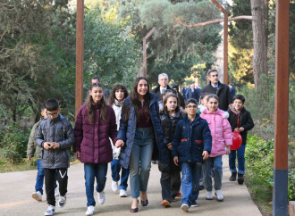 Heydər Əliyev Fondunun vitse-prezidenti Leyla Əliyeva Mərkəzi Nəbatat bağında uşaqlar üçün təşkil olunan tədbirdə iştirak edib