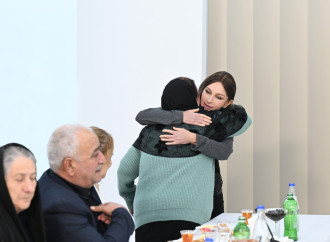 Prezident İlham Əliyev və Birinci xanım Mehriban Əliyeva Ağdamda 2-ci yaşayış kompleksinin açılışında iştirak edib və sakinlərlə görüşüblər