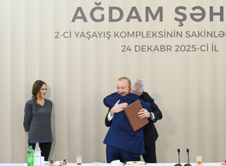 Prezident İlham Əliyev və Birinci xanım Mehriban Əliyeva Ağdamda 2-ci yaşayış kompleksinin açılışında iştirak edib və sakinlərlə görüşüblər