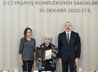 Prezident İlham Əliyev və Birinci xanım Mehriban Əliyeva Ağdamda 2-ci yaşayış kompleksinin açılışında iştirak edib və sakinlərlə görüşüblər