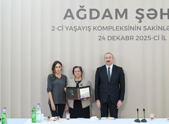 Prezident İlham Əliyev və Birinci xanım Mehriban Əliyeva Ağdamda 2-ci yaşayış kompleksinin açılışında iştirak edib və sakinlərlə görüşüblər