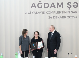 Prezident İlham Əliyev və Birinci xanım Mehriban Əliyeva Ağdamda 2-ci yaşayış kompleksinin açılışında iştirak edib və sakinlərlə görüşüblər