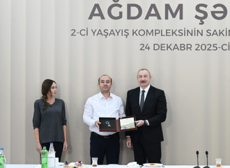 Prezident İlham Əliyev və Birinci xanım Mehriban Əliyeva Ağdamda 2-ci yaşayış kompleksinin açılışında iştirak edib və sakinlərlə görüşüblər