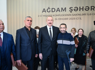 Prezident İlham Əliyev və Birinci xanım Mehriban Əliyeva Ağdamda 2-ci yaşayış kompleksinin açılışında iştirak edib və sakinlərlə görüşüblər