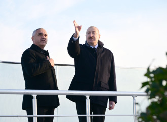Prezident İlham Əliyev və Birinci xanım Mehriban Əliyeva Xankəndi şəhərində Zəfər parkının açılışında iştirak ediblər