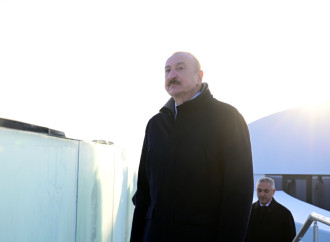 Prezident İlham Əliyev və Birinci xanım Mehriban Əliyeva Xankəndi şəhərində Zəfər parkının açılışında iştirak ediblər
