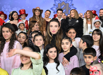 Heydər Əliyev Fondunun vitse-prezidenti Leyla Əliyeva, Arzu Əliyeva və Alena Əliyeva uşaqlar üçün təşkil olunan bayram şənliyində iştirak ediblər