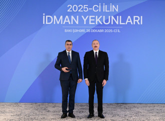 Prezident İlham Əliyev 2025-ci ilin idman yekunlarına həsr olunan mərasimdə iştirak edib