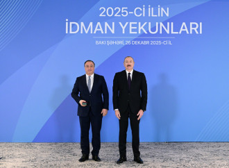 Prezident İlham Əliyev 2025-ci ilin idman yekunlarına həsr olunan mərasimdə iştirak edib