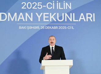 Prezident İlham Əliyev 2025-ci ilin idman yekunlarına həsr olunan mərasimdə iştirak edib