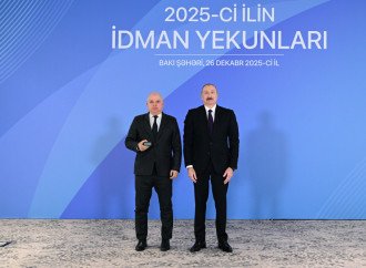 Prezident İlham Əliyev 2025-ci ilin idman yekunlarına həsr olunan mərasimdə iştirak edib