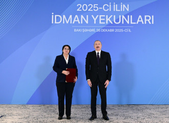 Prezident İlham Əliyev 2025-ci ilin idman yekunlarına həsr olunan mərasimdə iştirak edib