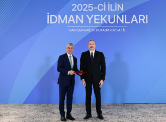 Prezident İlham Əliyev 2025-ci ilin idman yekunlarına həsr olunan mərasimdə iştirak edib