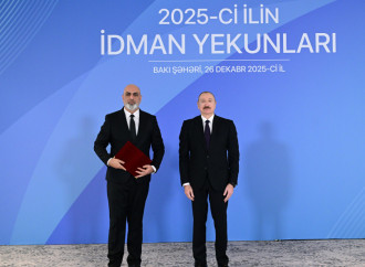 Prezident İlham Əliyev 2025-ci ilin idman yekunlarına həsr olunan mərasimdə iştirak edib