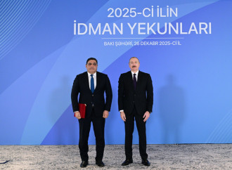 Prezident İlham Əliyev 2025-ci ilin idman yekunlarına həsr olunan mərasimdə iştirak edib