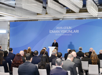 Prezident İlham Əliyev 2025-ci ilin idman yekunlarına həsr olunan mərasimdə iştirak edib