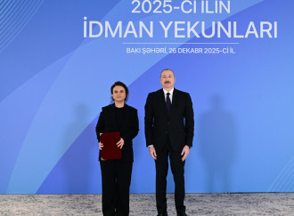 Prezident İlham Əliyev 2025-ci ilin idman yekunlarına həsr olunan mərasimdə iştirak edib