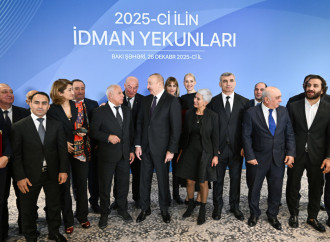 Prezident İlham Əliyev 2025-ci ilin idman yekunlarına həsr olunan mərasimdə iştirak edib