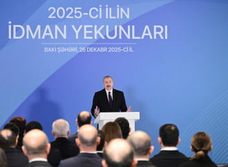 Prezident İlham Əliyev 2025-ci ilin idman yekunlarına həsr olunan mərasimdə iştirak edib