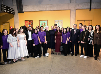 Heydər Əliyev Fondunun vitse-prezidenti Leyla Əliyeva və Alena Əliyeva DOST İnklüziv İnkişaf və Yaradıcılıq Mərkəzini ziyarət ediblər