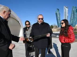 Prezident İlham Əliyev və Birinci xanım Mehriban Əliyeva “Bakı Ağ Şəhər”də olublar