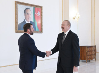 Azərbaycan Prezidenti İlham Əliyev ABŞ nümayəndə heyətini qəbul edib