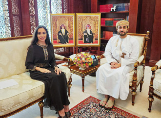 Heydər Əliyev Fondunun vitse-prezidenti Leyla Əliyeva Maskatda Oman Sultanlığının Vəliəhdi Sayyid Theyazin bin Haitham Al Saidlə görüşüb