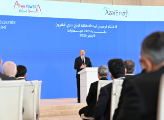 Prezident İlham Əliyev Bakıda “Xızı-Abşeron” Külək Elektrik Stansiyasının rəsmi açılış mərasimində çıxış edib