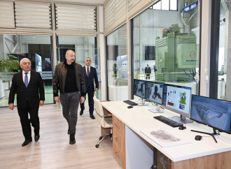 Prezident İlham Əliyev Ağdərə rayonunda “Qozlukörpü” Su Elektrik Stansiyasının açılışında iştirak edib