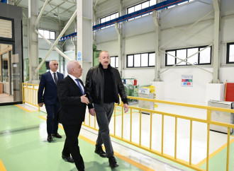 Prezident İlham Əliyev Ağdərə rayonunda “Qozlukörpü” Su Elektrik Stansiyasının açılışında iştirak edib