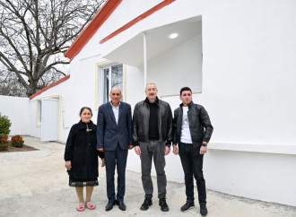 Prezident İlham Əliyev Ağdərə rayonunun Çıldıran kəndində görülmüş işlərlə tanış olub