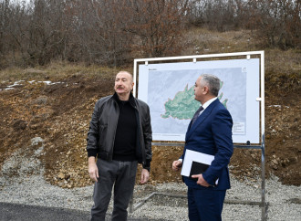 Prezident İlham Əliyev Ağdərə rayonunun Heyvalı kəndində görülmüş işlərlə tanış olub