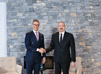 Azərbaycan Prezidenti İlham Əliyev Davosda Finlandiya Prezidenti ilə görüşüb