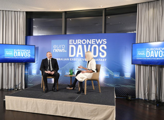 Prezident İlham Əliyev Davosda “Euronews” televiziyasına müsahibə verib