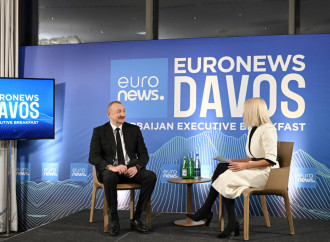 Prezident İlham Əliyev Davosda “Euronews” televiziyasına müsahibə verib