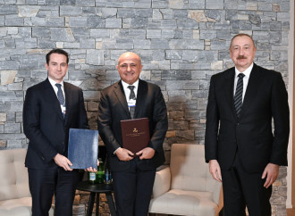 Prezident İlham Əliyev Davosda “Brookfield Asset Management” şirkətinin prezidenti ilə görüşüb