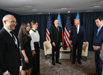 Davosda Prezident İlham Əliyev və Prezident Donald Tramp arasında geniş tərkibdə görüş keçirilib